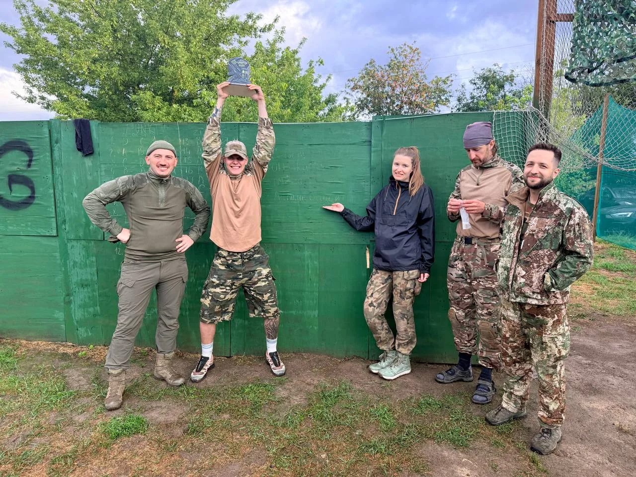 Zwycięska drużyna Hard Skill po turnieju Open Lasertag